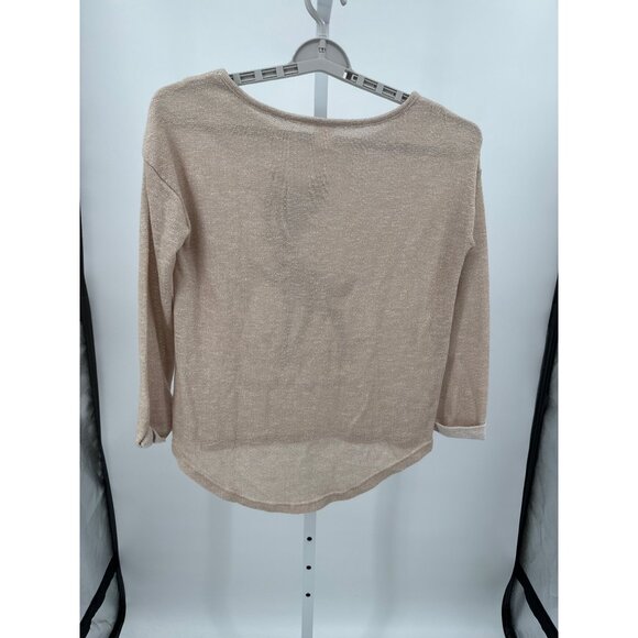 Disney Women’s Size XL Beige Sweater Bambi “Follow Your Heart” Graphic Pullover - Picture 6 of 6